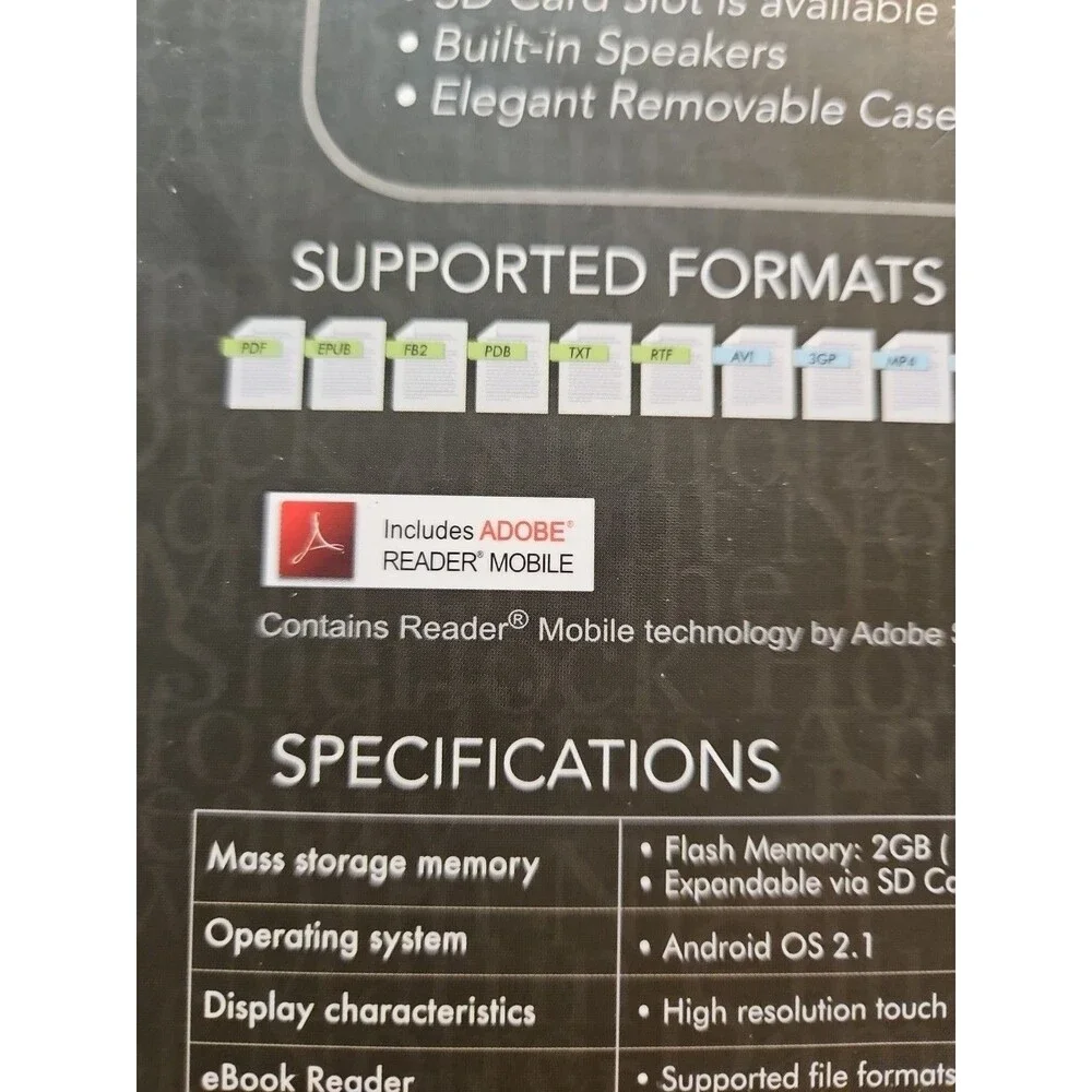 Nextbook Next2 2GB, Multimedia Wi-Fi 7